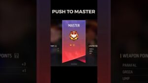 Push To Master | Free Fire Shorts | Garena Free Fire | #shorts #youtubeshorts #viral #freefire