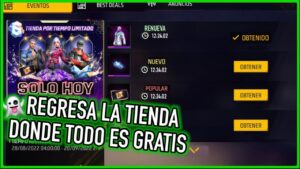 Regresa La Tienda Por Tiempo Limitado a Free Fire Latam 6 Aniversario 👻 | JORGEPLAYED