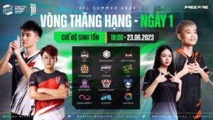 [VFL SUMMER 2023] Vòng Thăng Hạng | Ngày 1 | WAG "out trình" giành 3 Booyah! liên tiếp, dẫn đầu BXH!