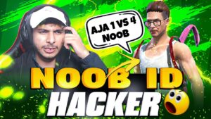 WTF ❗️Noob Id Hacker Player From Nepal In Livestream ? - Garena Free Fire