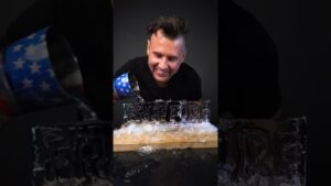 free fire logo made from ice 🤯 Garena free fire #shorts #viral