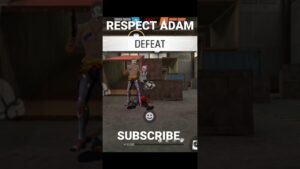 garena free fire#respect adam#free fire lovers🛑#yt shorts viral#video