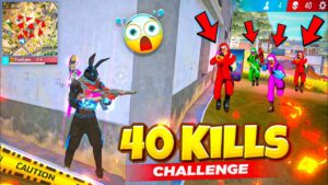 40 Kills 🤯 in Solo Vs Squad Insane Gameplay 🔥 Free Fire Max