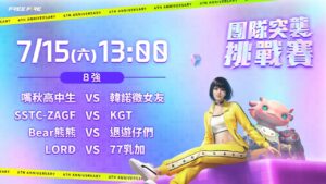 【#嗨玩6周年】團隊突襲挑戰賽：8 強