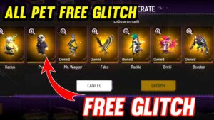 ALL PET FREE GLITCH 100% WORKING - GARENA FREE FIRE | FREE FIRE NEW GLITCH YOU DONT KNOW