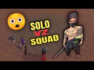 CEPCILL BERCANDA NYOBA SOLO VZ SQUAD - GARENA FREE FIRE