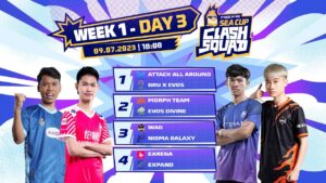 [CS SEA CUP] AAA vs BRU, MORPH vs EVOS, WAG vs NGX, EA vs EXP | Vòng loại kép - Ngày 3