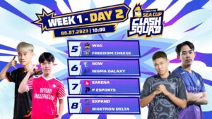 [CS SEA CUP] WAG vs FC, GOW vs NGX, EA vs PE, EP vs BTR | Vòng loại trực tiếp - Ngày 2 | BO3