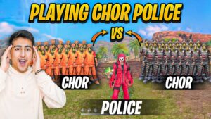 Chor Police With Red Criminal 49 Chor Vs 1 Police - Garena Free Fire