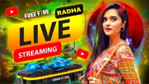 FREE FIRE LIVE GIVEAWAY REDIMCODE AND CUSTOM WITH RADHA #radhagaming27 #garenafreefire #freefire