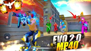 FREEFIRE 🔥Solo vs Squad Mp40 + Scar-III 🤯 20 Kills Total - Garena free fire | PK GAMERS #freefire