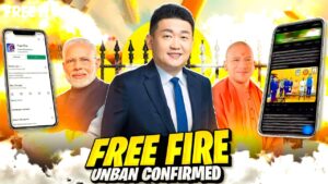 FREEFIRE UNBAN LATEST NEWS 🥰 || GOVERNMENT COLLAB WITH GARENA  - Garena FreeFire 🔥