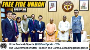Finally 100% Garena Free Fire Unban in India | Uttar Pradesh Sports x Free Fire Unbanned