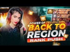 Finally top 64 in region😎 - Telugu Girl Free Fire Live - Garena Free Fire Live
