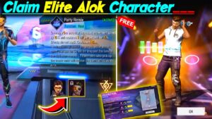 Free fire - Claim Elite Alok in Free 😲  elite Alok Kaise Milegaa | Garena Free Fire