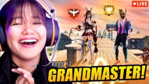 GARENA FREE FIRE LIVE 🔥 GrandMaster Is Near! Nonstop Rank Push! 💖 Sooneeta is LIVE!