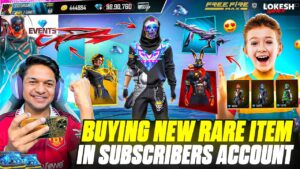Gifting My Subscriber 40,000 Diamonds & New Trap Bundle & Red Bunny Garena Free Fire