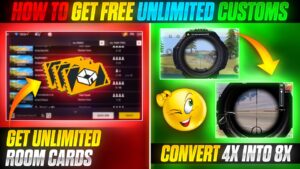 HOW TO GET FREE UNLIMITED CUSTOMS😲 | THINGS YOU DON'T KNOW | GARENA FREE FIRE