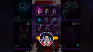 I Got Rare Red Bunny Bundle Garena Free Fire #freefire #shorts