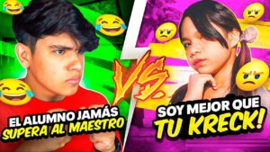 KRECK VS CAMILA GAMING "LA NIÑA QUE ME TRAICIONO"!!😨 Free Fire PVP