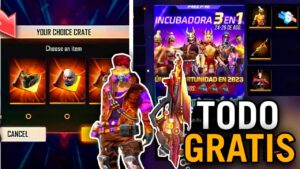 MAÑANA RECLAMA! GARENA REGALA PERGAMINO GRATIS para INCUBADORA 3 EN 1 2023 😱Agenda Semanal free fire