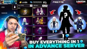 New Advance Server First Look New Rare Character & New Evo Gun Skin Garena Free Fire