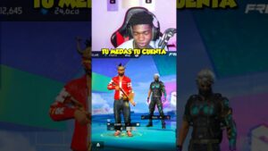 Niño toxico veterano me apuesta su cuenta en pvp 🤡 creyéndose insano #garenafreefire #shorts #ely2