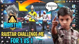 RAISTAR BRO CHALLENGE ME FOR 1 VS 1🤬 GARENA FREE FIRE Adnan Gaming