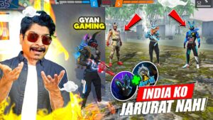 Raistar + White4444 Noob Because | I am God OF Free Fire 1 v 4 GamePlay - Garena Free Fire Max