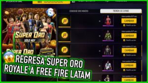 Regresa La Super Oro Royale Gratis a Free Fire Latam 😎 | JORGEPLAYED
