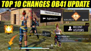 TOP 5 Biggest Changes After OB41 Update in Garena Free Fire - Game Changer