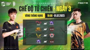 [VFL SUMMER 2023] CHẾ ĐỘ TỬ CHIẾN | DGI vs SME, 2E vs SUG, VGM vs PX, SME vs SUG | VTH - Ngày 3