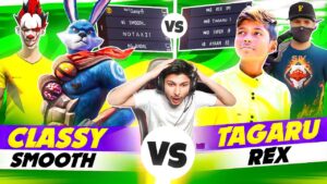 WTF ❗️SMOOTH CLASSY  vs TAGARU REX 🥵 - Garena Free Fire