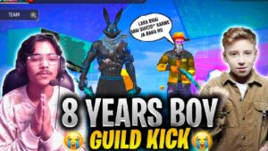 cute 8yrs boy guild kick😭 he need help😭 garena free fire