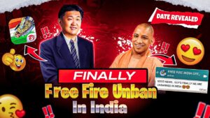 FINALLY GOOD NEWS FREE FIRE UNBAN IN INDIA OFFICIALLY INDIAN GOVERNMENT  ANNOUNCED🥳Garena Free Fire