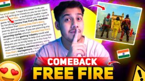 FREE FIRE COMEBACK 🇮🇳 [ 100% CONFIRMED ] 😱🔥 FREE FIRE UNBAN DATE ? 😍🔥 Garena Free Fire