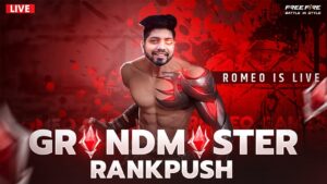 Free Fire Live- GrandMaster Rank Pushing To Top 1- AO VIVO