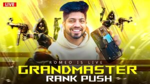 Free Fire Live- GrandMaster Rank Pushing To Top 1- AO VIVO