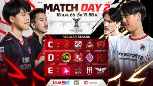🔴ᴸᶦᵛᵉ Free Fire Thailand Pro League 2023 - Regular Season Day 2