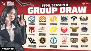 GROUP DRAW FFML SEASON 8