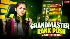 Grandmaster Rank Push - Free Fire Live In Telugu - Garena Free Fire Telugu - Renu Gaming Live