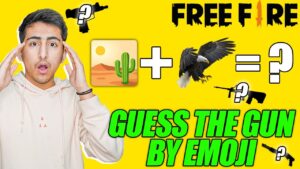 Guess The Gun By Emoli And Sound😍😨- Garena Free Fire