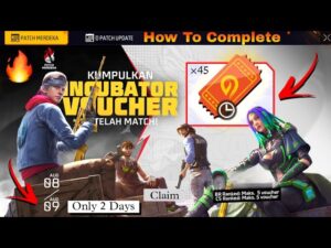 Indonesia Server Unlimited Free Incubator Voucher 😋 || Garena Free Fire