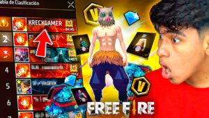 JUGUÉ EN LA CUENTA "1 TOP GLOBAL"😱 CON MAS DE 80MIL PUNTOS!! *EPICO* Free Fire