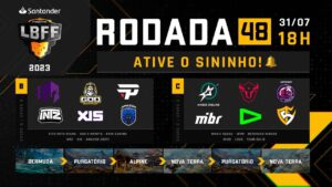 LBFF 2023 RODADA 48 AO VIVO - GRUPOS B E C | FREE FIRE ESPORTS BRASIL