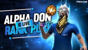 Mobile Player Alpha Don Live - Free Fire Live Telugu - Telugu Gaming Live #garenafreefire #freefire