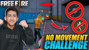 No Movement Challenge In Lone Wolf😨😍1Vs1 - Garena Free Fire