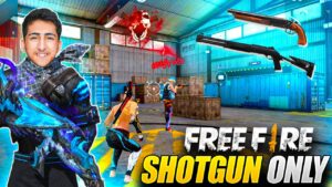 Shotgun Only Free Fire Lone Wolf😱😍- Garena Free Fire
