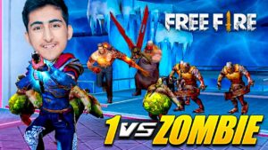 Solo Vs 1000 Zombie Hardest Match😨- Garena Free Fire