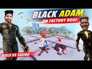 Solo Vs Squad After A Long Time On Factory Roof🥵- Garena Free Fire
